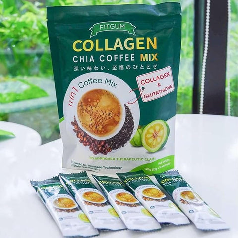 Fitgum - Collagen Chia Coffee Mix (Original) - Zambeel