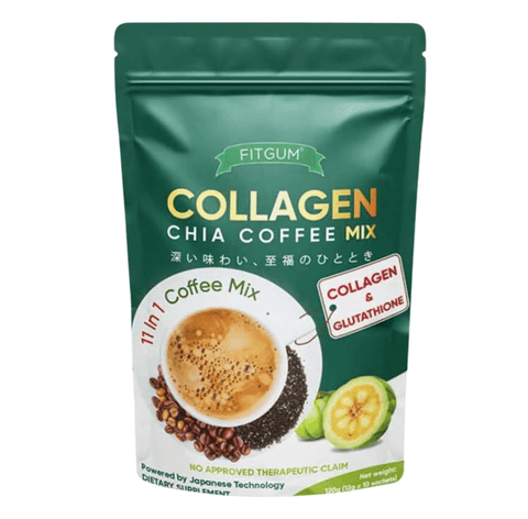 Fitgum - Collagen Chia Coffee Mix (Original) - Zambeel