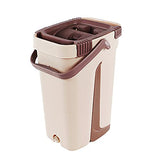 Flat Spin Mop With Bucket - Zambeel