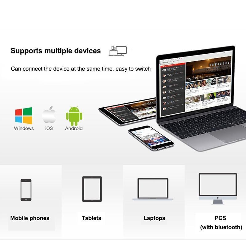 Flexible Roll Folding Bluetooth Keyboard - Zambeel