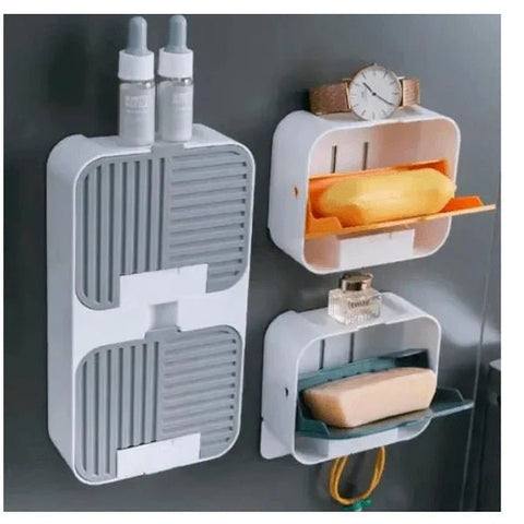 Flip Lid Drain Soap Box - Zambeel
