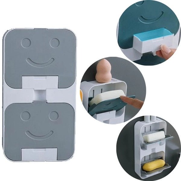 Flip Lid Drain Soap Box - Zambeel