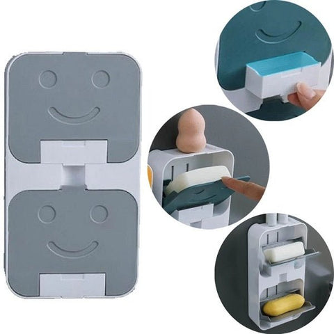 Flip Lid Drain Soap Box - Zambeel