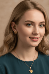 Floral Bloom Pendant Set - Zambeel