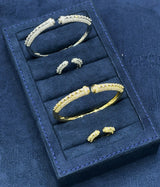 Floral Duo Sparkle Kada Set - Zambeel