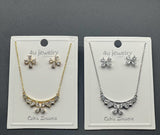 Floral Shine Statement Set - Zambeel