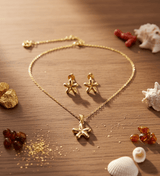 Floral Star Pendant Set - Zambeel