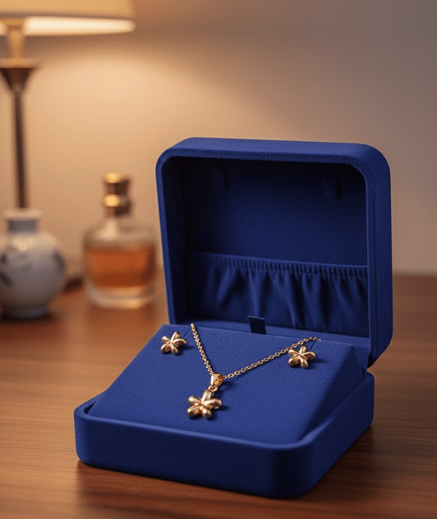 Floral Star Pendant Set - Zambeel