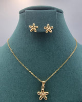 Floral Star Pendant Set - Zambeel