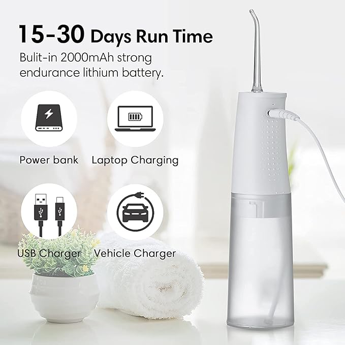 Flosmore - Portable Water Flosser - Zambeel