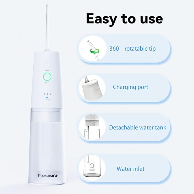 Flosmore - Portable Water Flosser - Zambeel