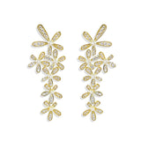 Flower Earrings For Women Elegant Exaggerated - Zambeel