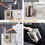 Foldable Hanging Trash Bin - Zambeel