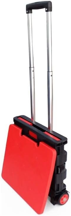Foldable Rolling Storage Cart Box with Handle & Wheels - Zambeel