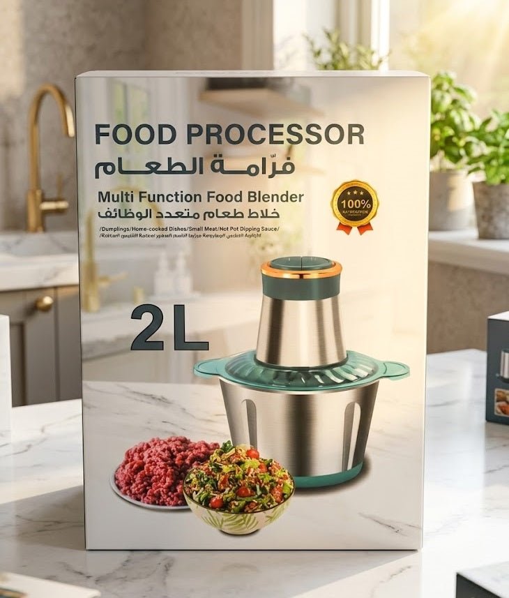 Food Processor - Multi Function Food Blender - Zambeel