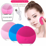 FOREVER - Electric Silicone Facial Cleansing Brush - Zambeel