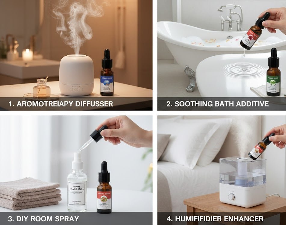 Fragrant Garden - Water - Soluble Essential Oil Set - Zambeel