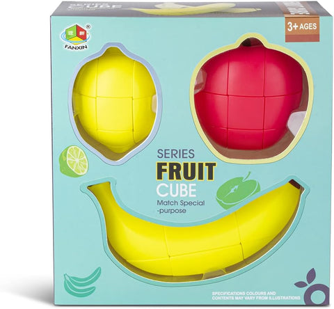 Fruit Cube Matching Puzzle Toy Set - Zambeel