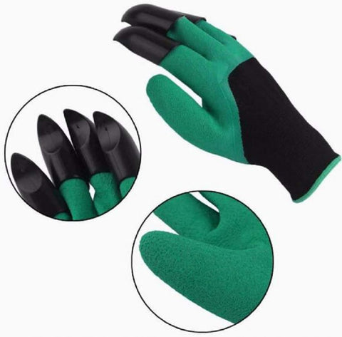 Garden Digging Gloves with Built - in Claws - Zambeel