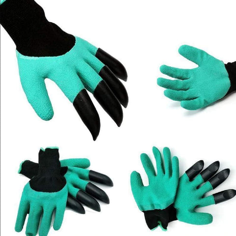 Garden Digging Gloves with Built - in Claws - Zambeel