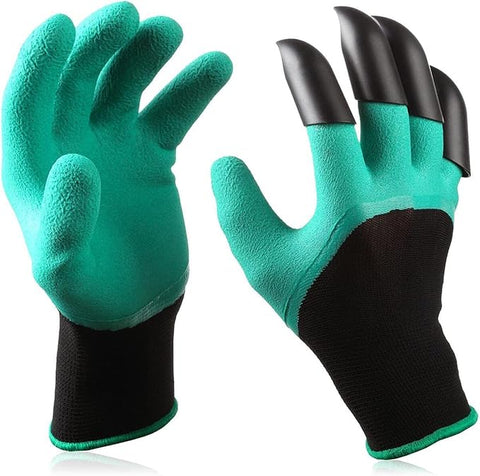 Garden Digging Gloves with Built - in Claws - Zambeel