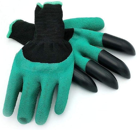 Garden Digging Gloves with Built - in Claws - Zambeel