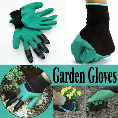 Garden Digging Gloves with Built - in Claws - Zambeel
