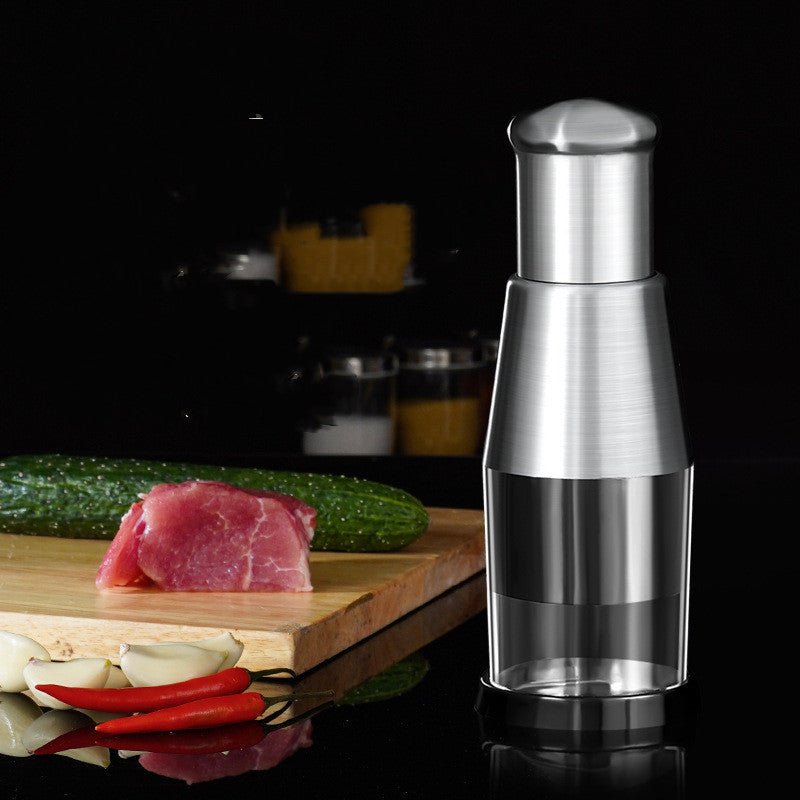 Garlic Crusher Onion Chopper Multipeler Vegetables Chopper Manual Garlic Press Machine Garlic Squeezer Kitchen Gadget - Zambeel