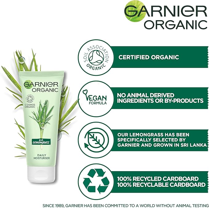 Garnier - Organics Lemongrass Balancing Moisturizer (Original) - Zambeel