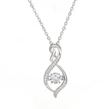Geometric Design Necklace Movable Round - Zambeel