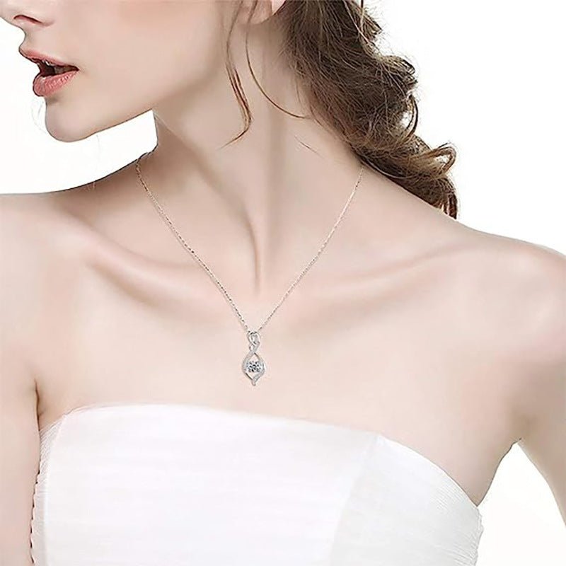 Geometric Design Necklace Movable Round - Zambeel