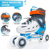 GI - Adjustable Inline Skates © - Zambeel