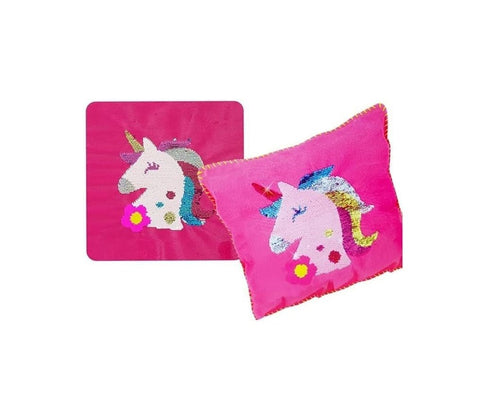 Girl Sequin Pillow - Zambeel