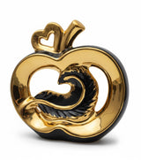 Golden Apple Swan Decorative Showpiece - Zambeel