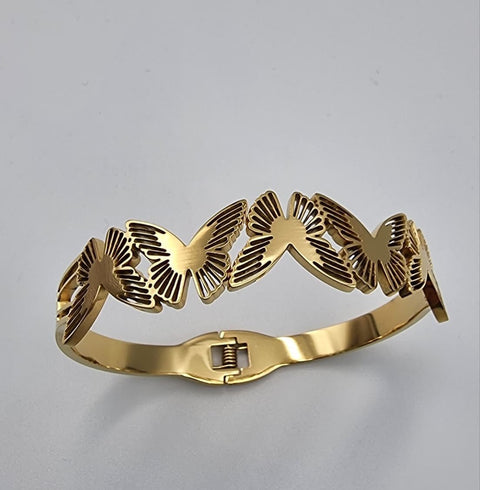Golden Flight Bangle - Zambeel