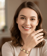 Golden Flight Bangle - Zambeel