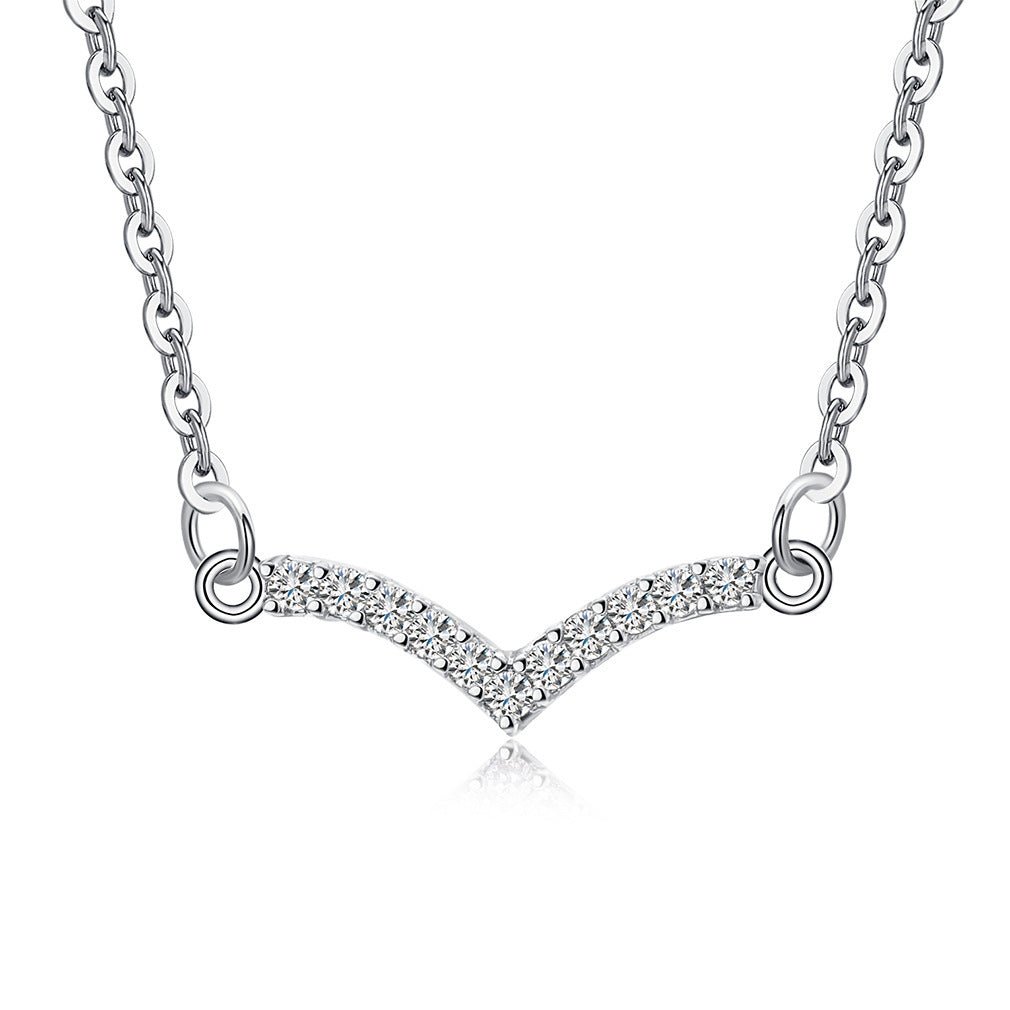 Goose Shaped Pendant High Quality Inlaid Zircon Necklace - Zambeel