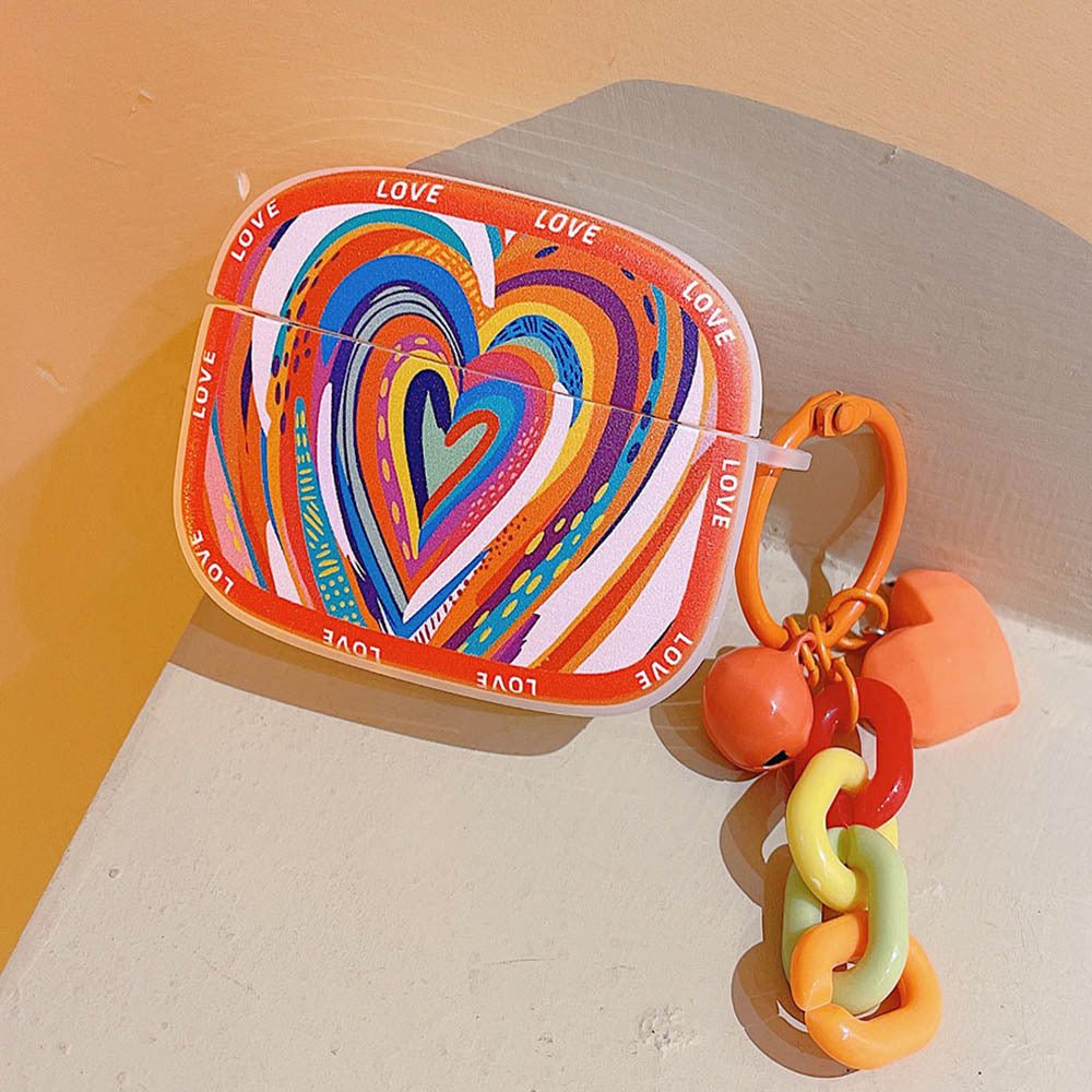 Graffiti Love Wireless Bluetooth Earphone Silicone Case - Zambeel