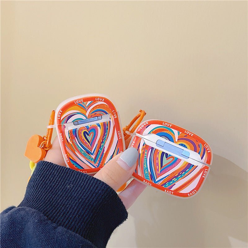 Graffiti Love Wireless Bluetooth Earphone Silicone Case - Zambeel