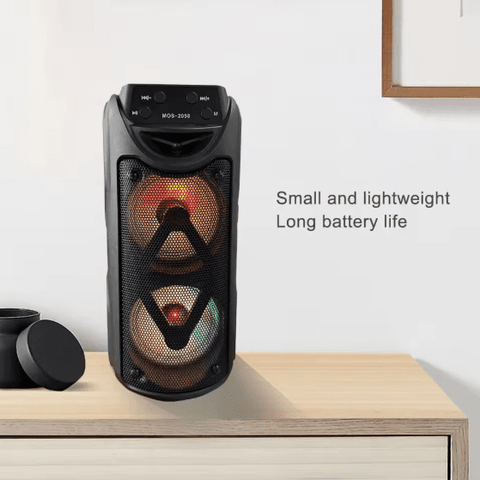 Greatnice - Wireless Bluetooth Speaker with RGB Lights - Zambeel