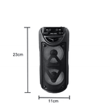 Greatnice - Wireless Bluetooth Speaker with RGB Lights - Zambeel