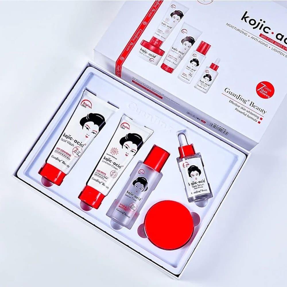 GuanJing - Kojic Acid Skin Care Set - Zambeel