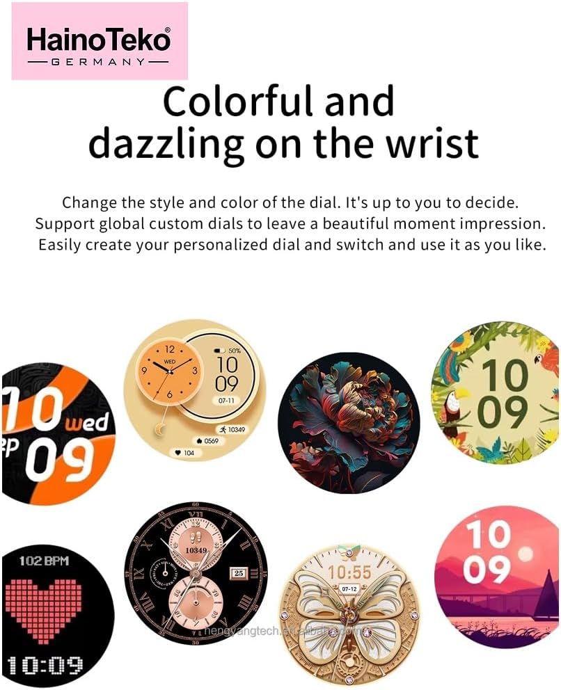 HainoTeko - 5 Amoled Smartwatch - Zambeel