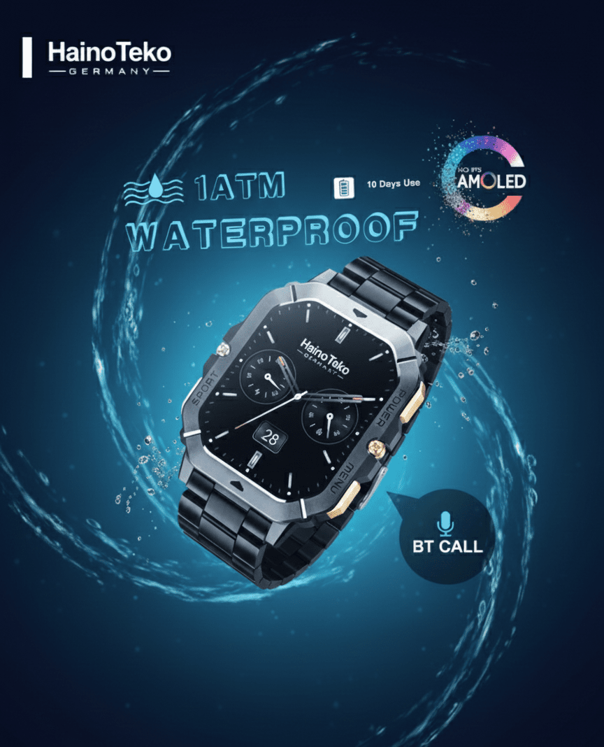 HainoTeko - Amoled Smartwatch - Zambeel