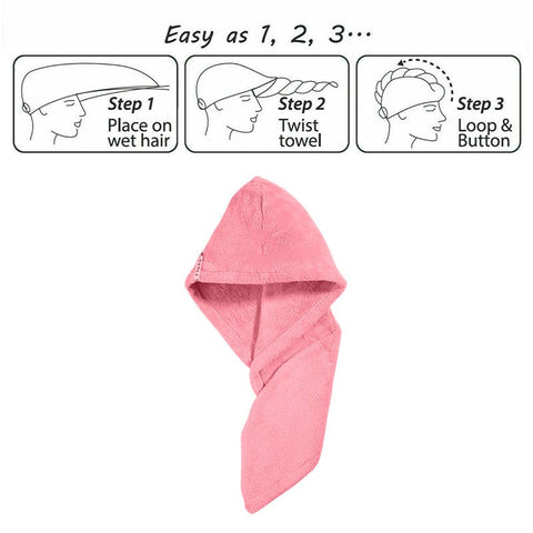 Hair Drying Cap Towel - Zambeel
