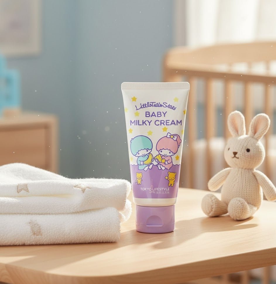 Hanajirushi - Little Twin Stars Baby Milky Cream - Zambeel