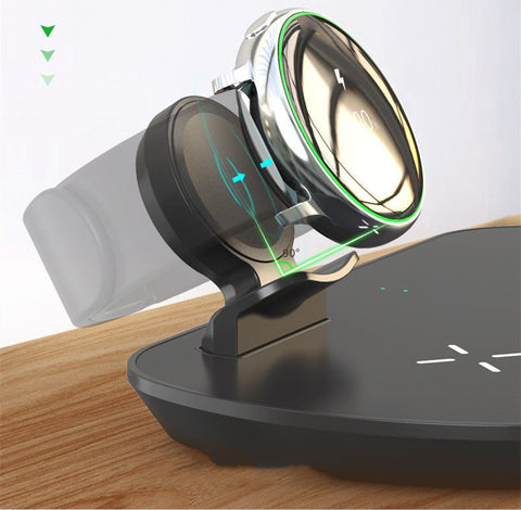 Hand Three - in - one Wireless Charger Desktop Charger - Zambeel