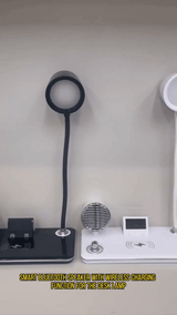 4-in-1 Wireless Charger with BT Speaker