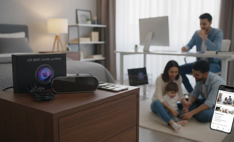HD WiFi Clock Camera - Zambeel