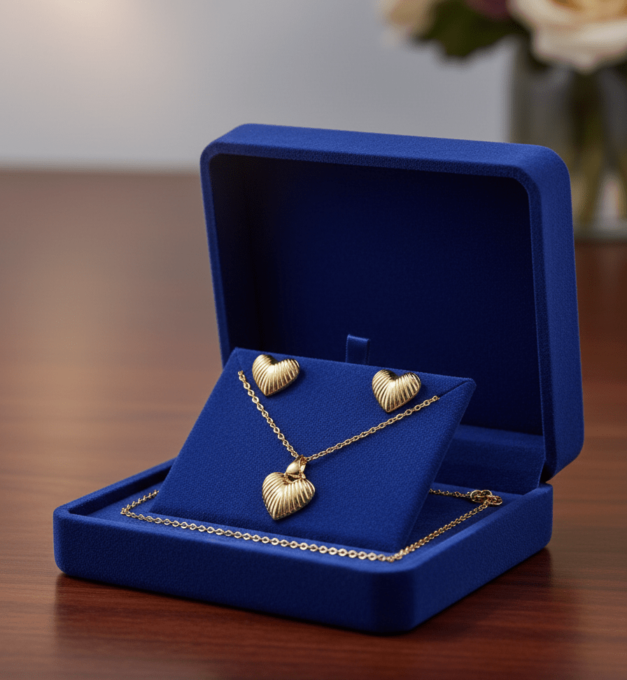 Heart Pendant Set - Zambeel